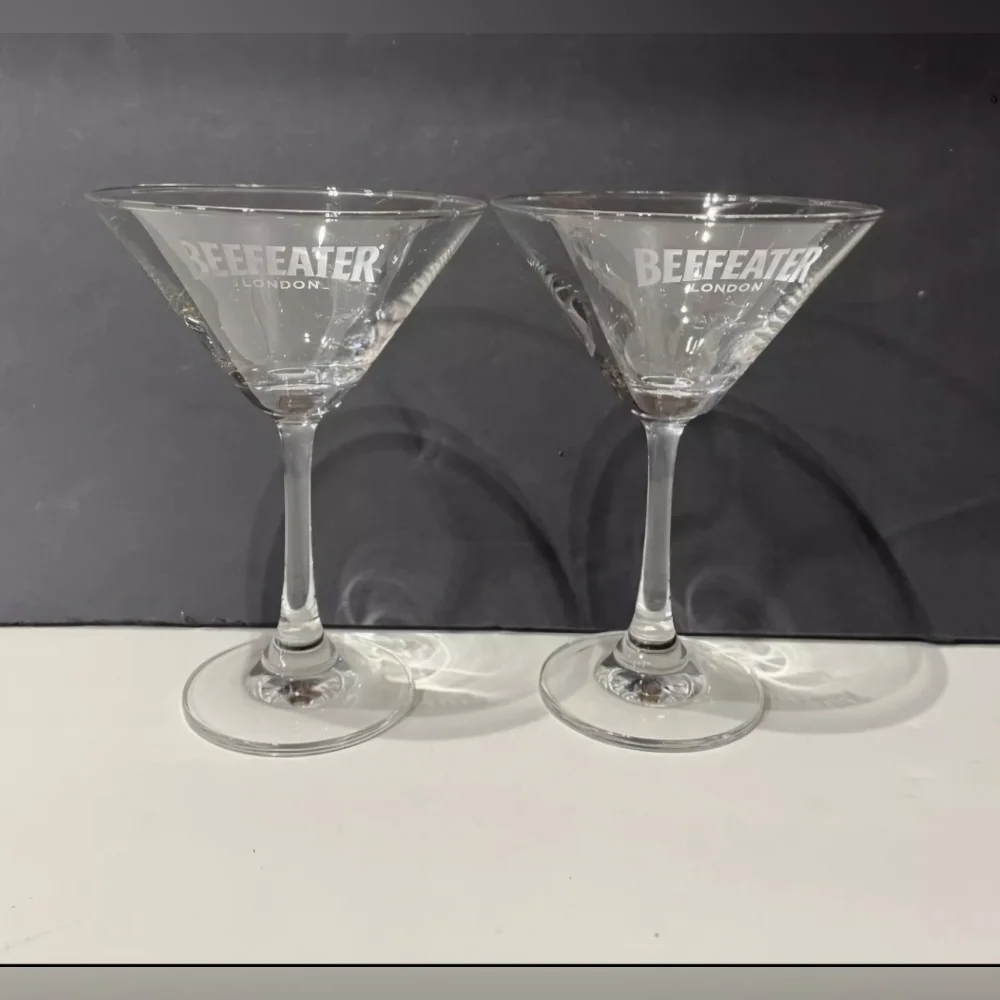 NWOT | Beefeater | Martini Glass Set | Set of Two | Perfect Condition - Picture 2 of 13